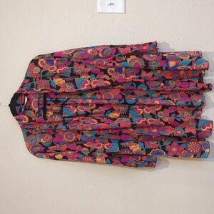 Vintage Oscar de la Renta Swimwear Cover Up Jacket Shawl